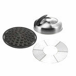 Homping Grill Lid Set- Lid, Pork Plate, Mesh Plate