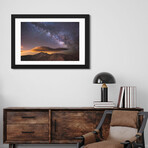 Milky Way Over the Rockies by Dan Ballard (16"H x 24"W x 1"D)