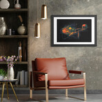 Cosmic Channel by Nicebleed (16"H x 24"W x 1"D)