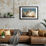 Space Shuttle Challenger Lift Off (1983) by NASA (16"H x 24"W x 1"D)