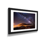 Milky Way Over the Rockies by Dan Ballard (16"H x 24"W x 1"D)