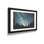 Stars Over The Forest III by Luke Anthony Gram (16"H x 24"W x 1"D)