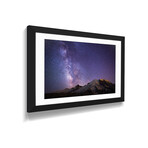Milky Way As Seen From Mount Rainier, Mount Rainier National Park, Washington, USA by Gary Luhm (16"H x 24"W x 1"D)