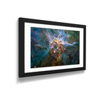 Mystic Mountain in Carina Nebula (Hubble Space Telescope) by NASA (16"H x 24"W x 1"D)