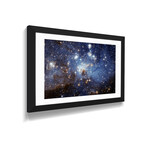 LH-95 Stellar Nursery (Hubble Space Telescope) by NASA (16"H x 24"W x 1"D)