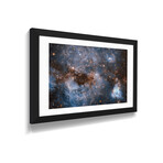 Maelstrom Of Glowing Gas And Dark Dust, Papillon Nebula, N159 by NASA (16"H x 24"W x 1"D)