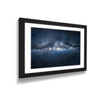 Milky Way Galaxy by Jan Becke (16"H x 24"W x 1"D)