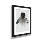 Astronaut II by Dániel Taylor (24"H x 16"W x 1"D)