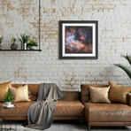 Celestial Fireworks, Westurland 2 (Hubble Space Telescope 25th Anniversary Image) by NASA (16"H x 16"W x 1"D)