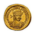 Incredible Ancient Roman Gold Coin // 402-450 AD