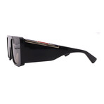 Gucci // Men's // GG1888S 001 Square Sunglasses // Black + Gray Lenses