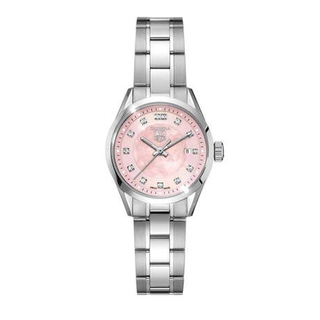 Tag Heuer Ladies Carrera Diamond Quartz // WV1417.BA0793 // Pre-Owned