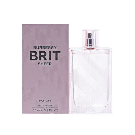 Men's Fragrance // Burberry // Brit Sheer EDT Spray // 3.3 oz