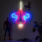 Marvel // Hanging Spider-Man LED Wall Light Sign