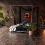 Jurassic Park // T-Rex Logo LED Wall Light Sign