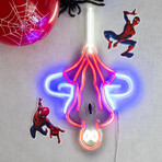 Marvel // Hanging Spider-Man LED Wall Light Sign