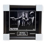 John Travolta & Samuel L. Jackson // Pulp Fiction // Signed Photo + Framed