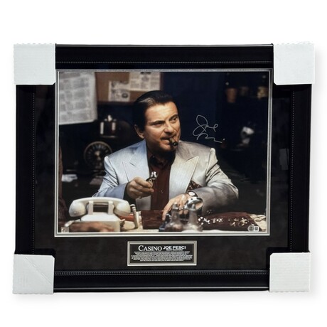 Joe Pesci // Casino // Autographed Photograph + Framed