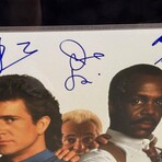 Mel Gibson, Joe Pesci & Danny Glover // Lethal Weapon 3 // Signed Photo + Framed