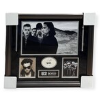 Bono // U2 // Autographed Cut + Framed