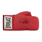 Deontay Wilder // Signed Everlast Red Boxing Glove
