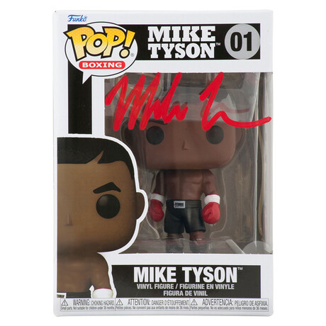 Mike Tyson // Signed Boxing Funko Pop #01