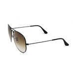 Ray Ban // Unisex // RB3025-00251 Aviator Large Sunglasses // Black