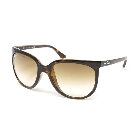 Ray Ban // Women's // RB4126 Cats 1000 Color 71051 - 57mm // Light Havana