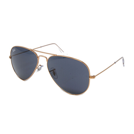 Ray Ban // Unisex // RB3025 9202R5 Aviator Large - 58mm Sunglasses // Rose Gold