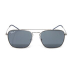 Ray Ban // Men's // RB3588-92492V Gunmetal Aviator Polarized Sunglasses // Dark Blue