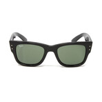 Ray Ban // Unisex // RB0840S 901/58 Mega Wayfarer - 51 mm Sunglasses // Black