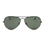 Ray Ban // Unisex // RB3026-L2821-62 Aviator Large II Sunglasses // Black