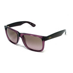 Ray Ban // Men's // RB4165-659514-54 Justin Sunglasses // Violet