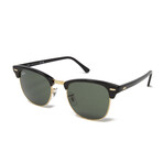 Ray Ban // Unisex // RB3016-W0365-51 Clubmaster Sunglasses // Ebony