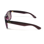 Ray Ban // Men's // RB4165-659514-54 Justin Sunglasses // Violet