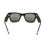 Ray Ban // Unisex // RB0840S 901/58 Mega Wayfarer - 51 mm Sunglasses // Black