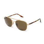 Ray Ban // Men's // RB3688-001AN Aviator Metal Polarized - 55mm Sunglasses // Gold