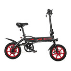 GoBlitz // Compact Foldable E-Bike (Black)