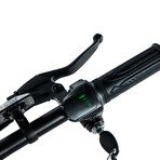 GoBlitz // Compact Foldable E-Bike (Silver)