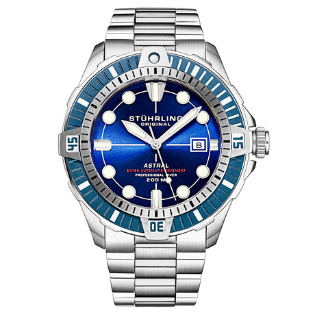 Stuhrling Original Dive Automatic // 1005.01 // Pre-Owned
