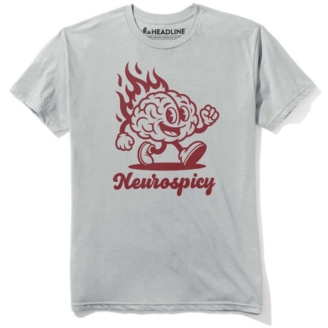 Neurospicy T-Shirt // Silver (S)