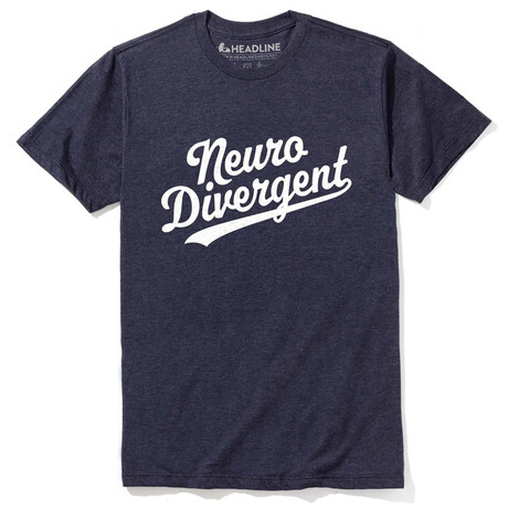 Neurodivergent T-Shirt // Navy (S)