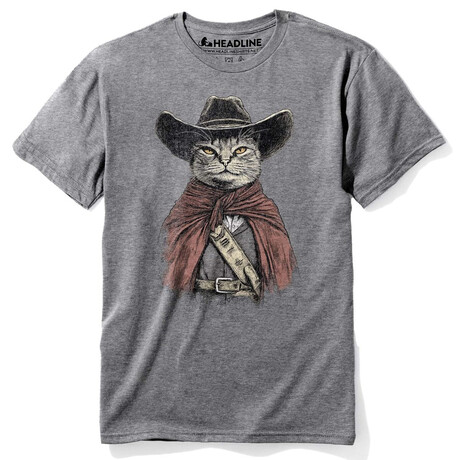 Pawful Of Dollars T-Shirt // Triblend Grey (S)