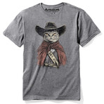 Pawful Of Dollars T-Shirt // Triblend Grey (XL)