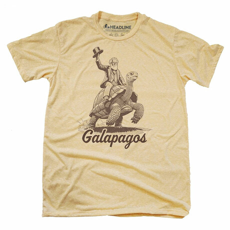 Galapagos T-Shirt // Triblend Gold (S)