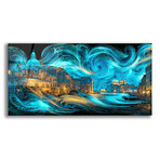 Waves of Light Over Venice (12"H x 24"W x 0.13"D)