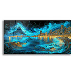 Waves of Light Over Rio de Janeiro (12"H x 24"W x 0.13"D)