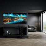 Waves of Light Over Paris (12"H x 24"W x 0.13"D)