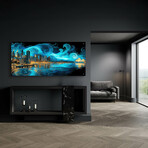 Waves of Light Over Sydney (12"H x 24"W x 0.13"D)