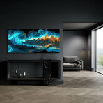 Waves of Light Over Sao Paulo (12"H x 24"W x 0.13"D)